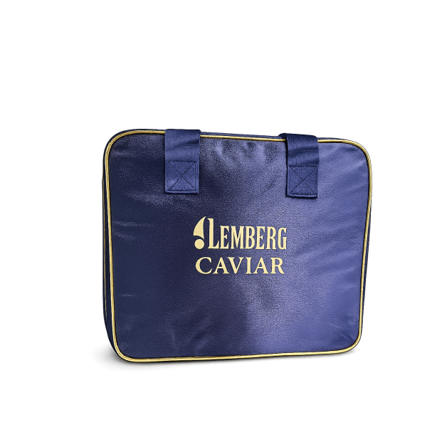 Geïsoleerde koeltas van Lemberg Caviar