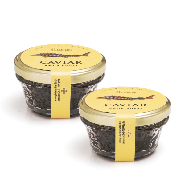 Störkaviar AMUR ROYAL, 2 x 100g