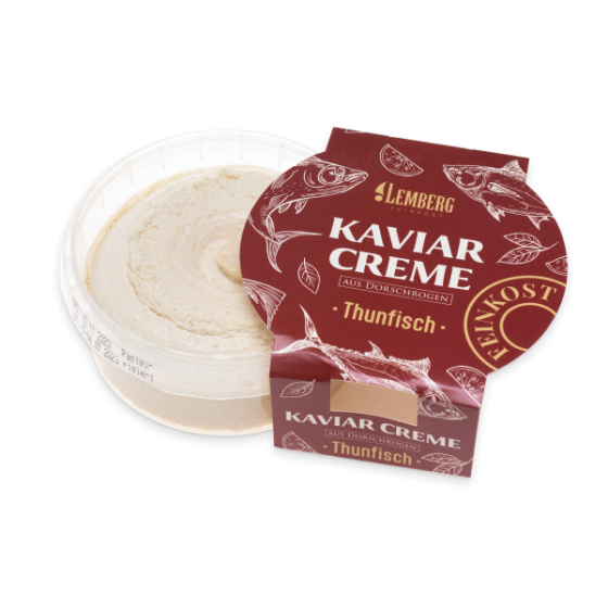 Kaviaarcrème van kabeljauwkuit met tonijn, 150 g