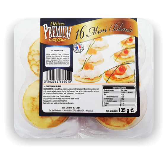 Mini blini’s, 135 g